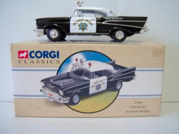 Corgi Classics Amerikaanse Politie Chevrolet Highway Patrol  beschikbaar voor biedingen