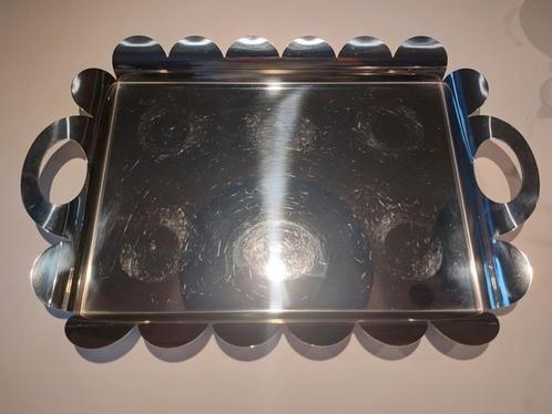 Alessi Recinto Dienblad Groot Mendini 3x, Huis en Inrichting, Woonaccessoires | Dienbladen, Gebruikt, Metaal, Rechthoekig, Ophalen of Verzenden