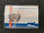 Coincard Penning De Kroonprinselijke Familie, Verzenden, Koningin Beatrix, Euro's