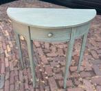 Sidetable halfrond, Ophalen