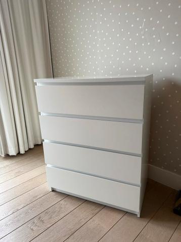 Ikea Malm ladekast met 4 lades - Gebruikt - afbeelding 1