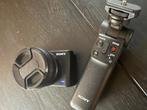 Sony ZV-1 vlogcamera + GP-VPT2BT draadloze grip, 20 Megapixel, Compact, Ophalen of Verzenden, Zo goed als nieuw