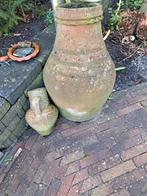 Aardewerk kruik tuin decoratie 67 cm hoog, Tuin en Terras, Ophalen
