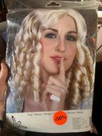 Blonde Krullen Pruik - Nieuw in Verpakking, Ophalen of Verzenden, Nieuw, Accessoires