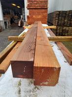 Douglas palen B-keus 12x12x300 cm, balken, staander, hout, Doe-het-zelf en Verbouw, Hout en Planken, Ophalen, Nieuw, 50 mm of meer