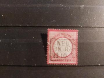 Reich 1872, Brustschild, Michel 19 gestempeld #2 beschikbaar voor biedingen
