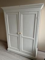 Antieke Kast met 2 Deuren en Planken, Antiek en Kunst, Ophalen of Verzenden