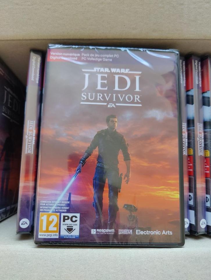 Star Wars Jedi Survivor PC game, Spelcomputers en Games, Games | Pc, Nieuw, Avontuur en Actie, 1 speler, Vanaf 3 jaar, Eén computer
