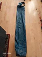 Hengelhoes lederen foudraal 150 x 18 cm doorsnee, Ophalen of Verzenden, Gebruikt