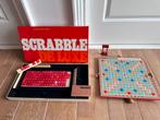 Scrabble de luxe met draaitafel + zandloper vintage spel SIO, Ophalen