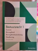 Bestuursrecht 1, Ophalen of Verzenden, Alpha, Zo goed als nieuw, WO
