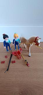 Playmobil voltige team met paard, Ophalen of Verzenden, Zo goed als nieuw, Complete set