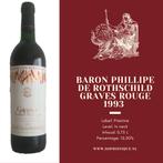 Baron Phillipe de Rothschild Graves Rouge 1993 | EUR 24,95, Verzamelen, Wijnen, Nieuw, Rode wijn, Frankrijk, Vol