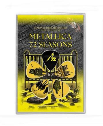 Metallica Plectrum-pakket, 72 Seasons, rock, metal, hobby beschikbaar voor biedingen