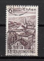 Luxembourg met dorp Ehnen kerkje, Verzenden, Luxemburg, Gestempeld
