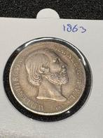 Gulden 1863, Verzenden, Koning Willem III, 1 gulden