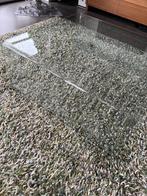 Glazen salontafel, Ophalen, 100 tot 150 cm, 50 tot 100 cm, Zo goed als nieuw