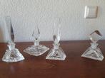 4 Karafjes BLEIKRISTAL  16 cm, Ophalen of Verzenden