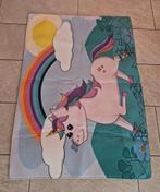 Vloerkleed tapijt velours eenhoorn, Ophalen of Verzenden, Zo goed als nieuw, Kleed of Kussen