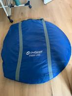 Werp tent outwell vision 2 personen blauw, Caravans en Kamperen, Tenten, Ophalen, Zo goed als nieuw, Tot en met 3