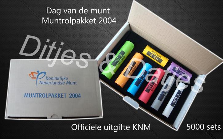 Muntrolpakket 2004, Postzegels en Munten, Munten | Nederland, Euro's, Koningin Beatrix, Ophalen of Verzenden