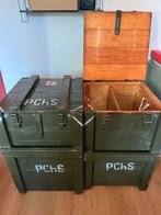 Vintage Legerkisten Medicijnvoorraad, Ophalen, Minder dan 50 cm, Gebruikt, 50 tot 100 cm