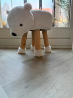Ijsbeer polarbear houten dieren krukje, Kinderen en Baby's, Ophalen of Verzenden, Zo goed als nieuw