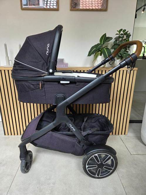 Nuna Demi Grow, Kinderen en Baby's, Kinderwagens en Combinaties, Gebruikt, Combiwagen, Overige merken, Duowagen, Met reiswieg