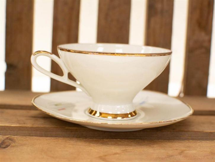R bavaria porseleinen kop en schotel 37342, Antiek en Kunst, Antiek | Servies los, Ophalen of Verzenden