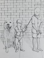 Breyten Breytenbach - 2 Persfoto Cartoons jaren '70/'80, Antiek en Kunst, Kunst | Tekeningen en Foto's, Ophalen of Verzenden