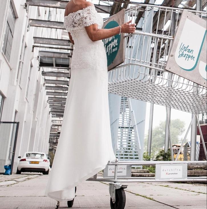 Bruidsjurk, Kleding | Dames, Trouwkleding en Trouwaccessoires, Zo goed als nieuw, Trouwjurk, Overige kleuren, Ophalen of Verzenden