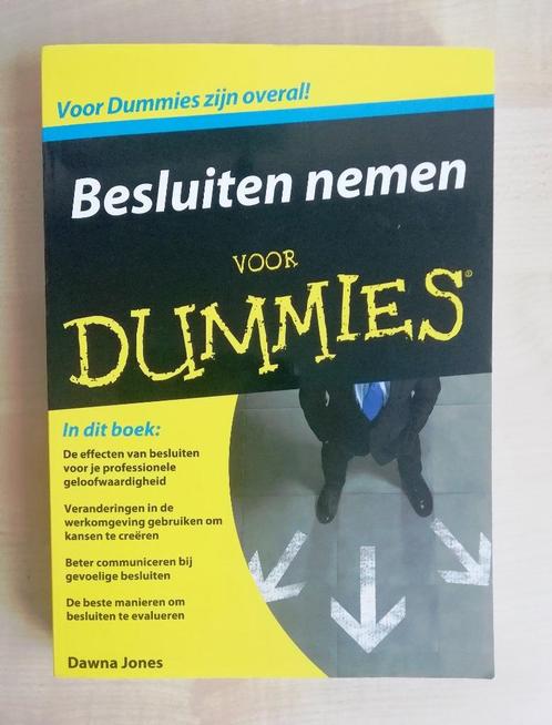 Besluiten nemen voor Dummies - Dawna Jones, NIEUW., Boeken, Economie, Management en Marketing, Nieuw, Management, Ophalen of Verzenden