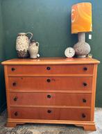 Vintage deens design ladenkast, Ophalen, 50 tot 100 cm, Zo goed als nieuw, 3 of 4 laden