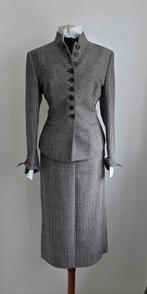 Mark by Pauw 2dlg set in pied de poule ruit 42/44, Kostuum of Pak, Verzenden, Zwart, Maat 42/44 (L)