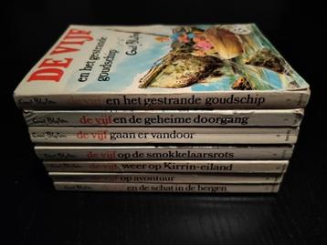 De vijf  1, 2, 3, 4, 6, 9, 14 Enid Blyton  beschikbaar voor biedingen
