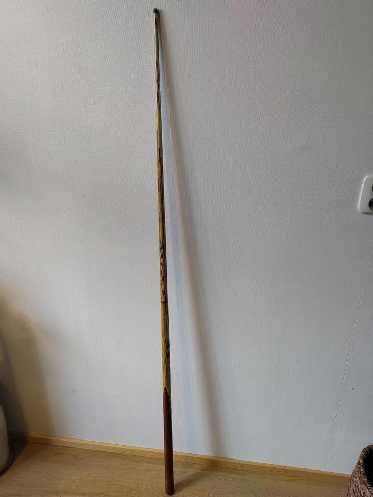 Snookerkeu met veel accessoires, Sport en Fitness, Biljarten en Poolen, Gebruikt, Keu of Ballen, Ophalen of Verzenden