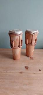 Orginele Tam Tam > Bongo trommel set (handgemaakt), Muziek en Instrumenten, Ophalen of Verzenden, Zo goed als nieuw