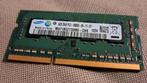 Samsung 4GB DDR3 SODIMM laptop-geheugenmodule, Gebruikt, DDR3, Ophalen of Verzenden, Laptop