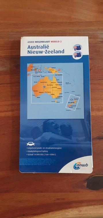 Wegenkaart Australië en Nieuw-Zeeland beschikbaar voor biedingen