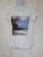 Stoer wit shirt strandprint, mt 40 merk S. Oliver, Kleding | Dames, T-shirts, Maat 38/40 (M), ., Wit, Ophalen of Verzenden