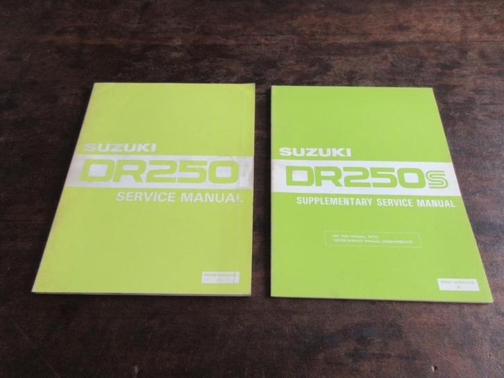 Suzuki DR250 DR250S serive manual werkplaatshandboek, Motoren, Handleidingen en Instructieboekjes, Suzuki, Ophalen of Verzenden