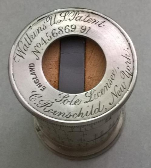 Watkins US Patent C. Reinschild actino lichtmeter 1903, Verzamelen, Fotografica en Filmapparatuur, Overige typen, Voor 1940, Verzenden
