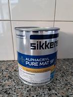 1 liter pure mat sf 9003 reigbare muur/plafond verf, Doe-het-zelf en Verbouw, Verf, Beits en Lak, Nieuw, Verf, Ophalen of Verzenden