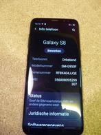 Galaxy S8 SM-G950F + hoesje + draadloze oplader, Telecommunicatie, Mobiele telefoons | Samsung, Ophalen, Gebruikt, Zwart, 64 GB