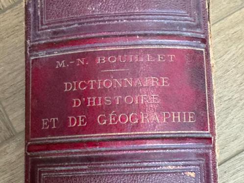 Hachette 1876 Dictionaire histoire et de Geographie PRACHTIG, Antiek en Kunst, Kunst | Etsen en Gravures, Ophalen of Verzenden