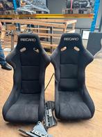 Recaro Pole Position Stoelen met Rails - Leon/Golf 4, Auto-onderdelen, Ophalen of Verzenden, Gebruikt, Volkswagen