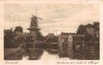 1919 DORDRECHT Spuihaven met Molen de Maagd, Ophalen of Verzenden, Voor 1920, Gelopen, Zuid-Holland