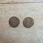 5 gulden 2000 EK munt 2 stuks, Postzegels en Munten, Munten | Nederland, Ophalen of Verzenden, Koningin Beatrix, 5 gulden, Losse munt