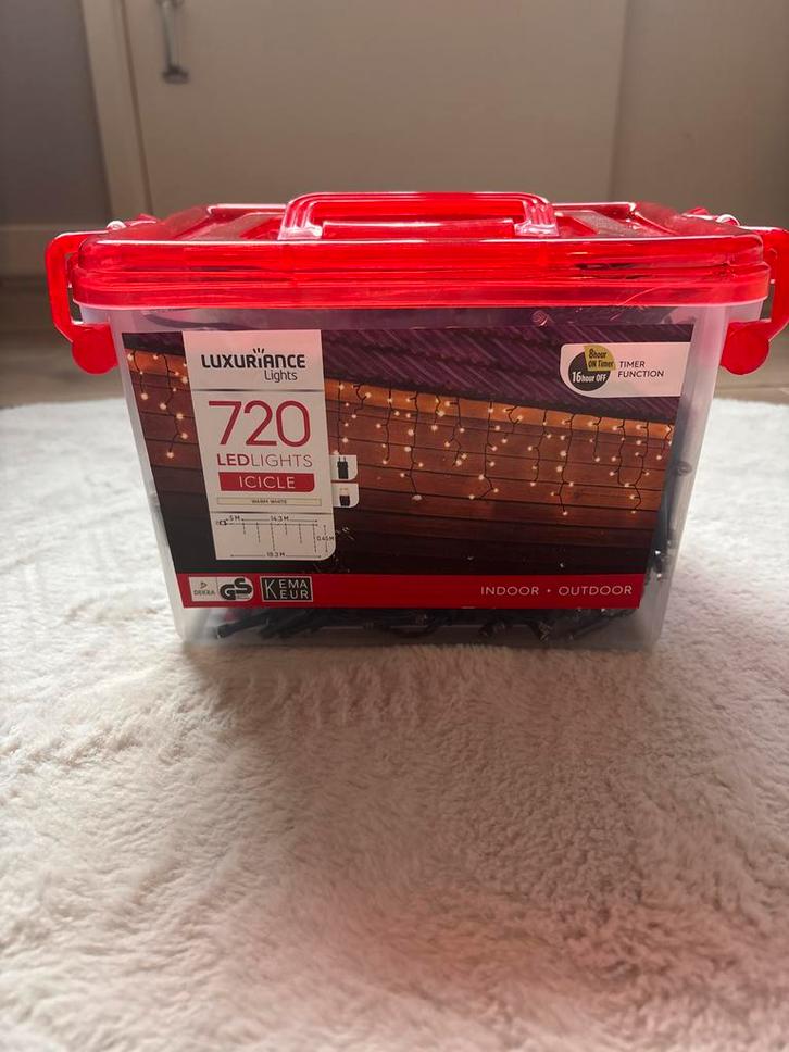 LED Lampjes Slinger Warm Wit - Nieuw in Doos, Doe-het-zelf en Verbouw, Elektra en Kabels, Nieuw, Kabel of Snoer, Ophalen