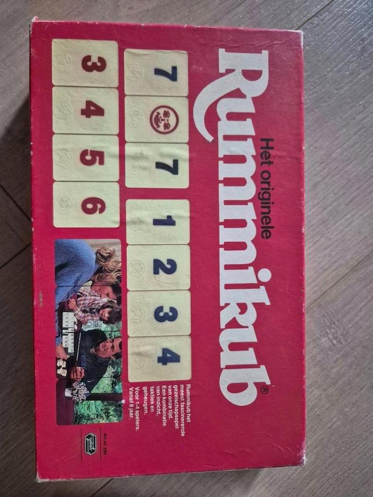 rummikub, Hobby en Vrije tijd, Gezelschapsspellen | Bordspellen, Gebruikt, Ophalen of Verzenden